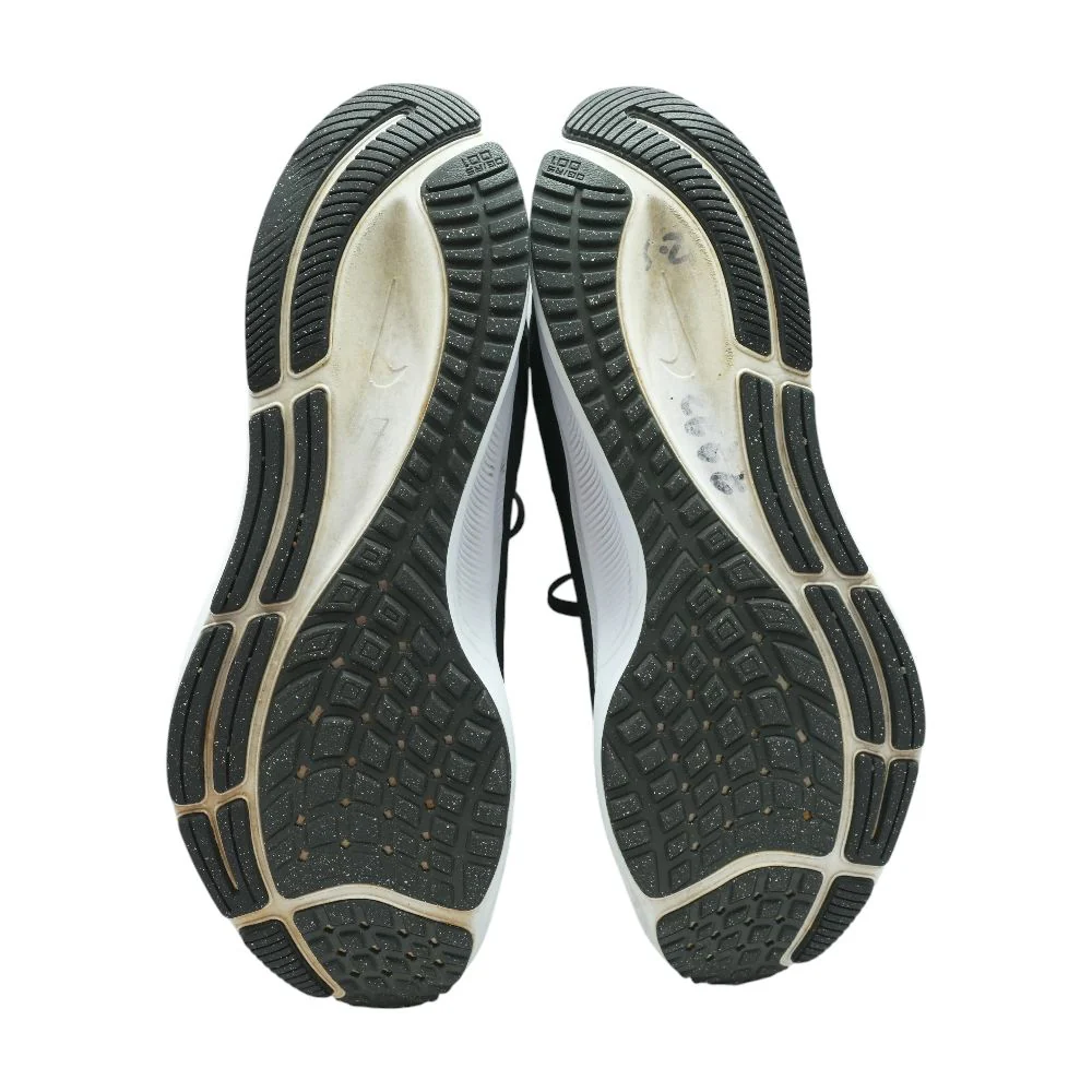Air Zoom Pegasus 38 Black Low Top Athletic Shoes - Image 3
