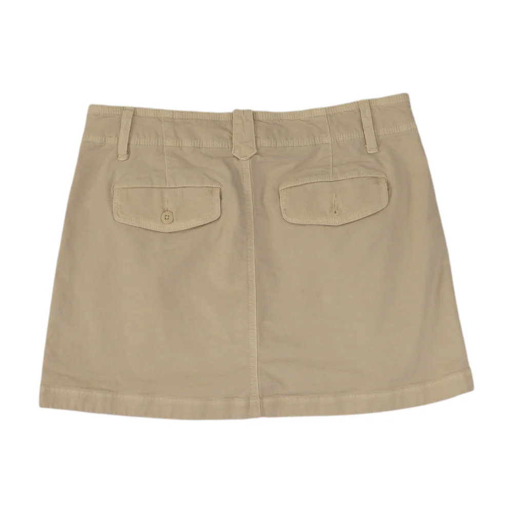 Beige Mini Skirt - Image 2