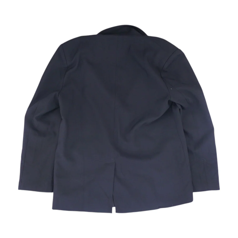 Black Solid Blazer - Image 2