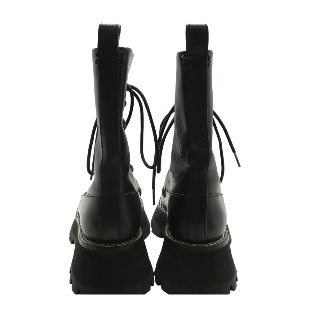 Black Kate Platform Combat Boots - Image 2