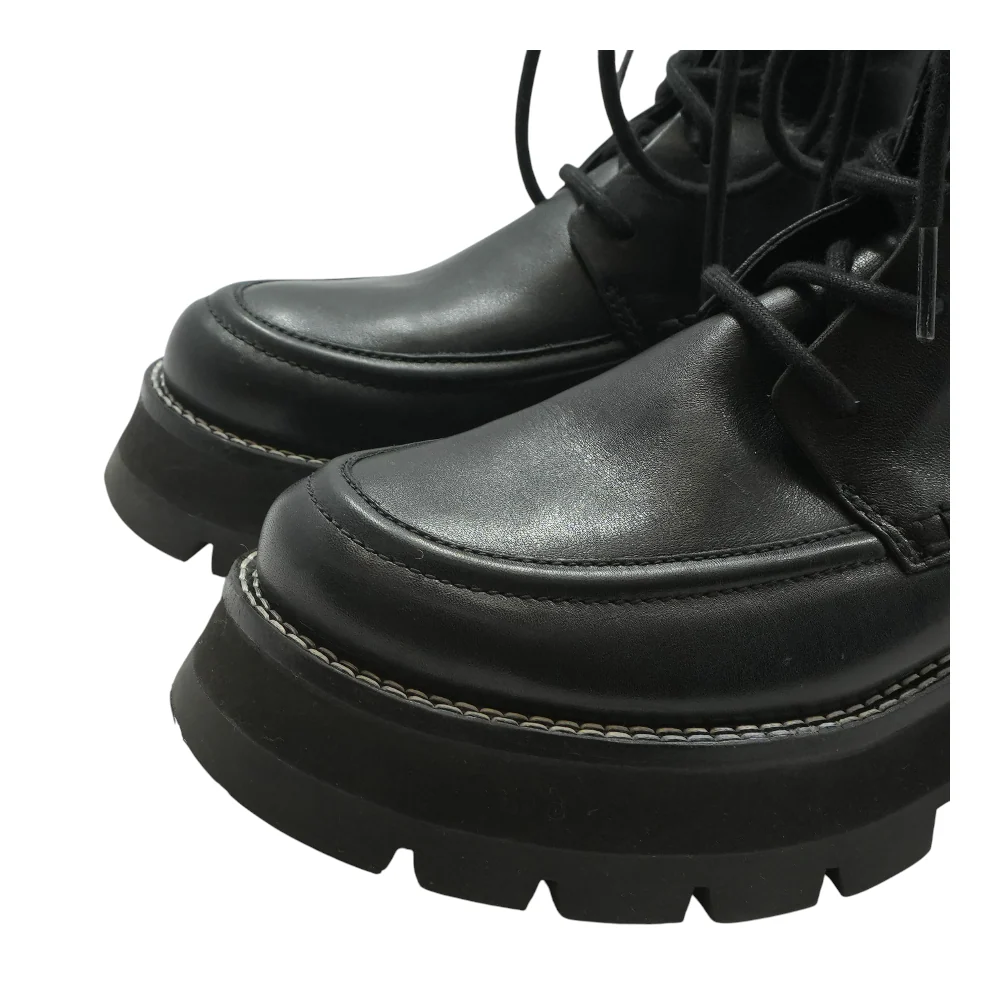 Black Kate Platform Combat Boots - Image 4