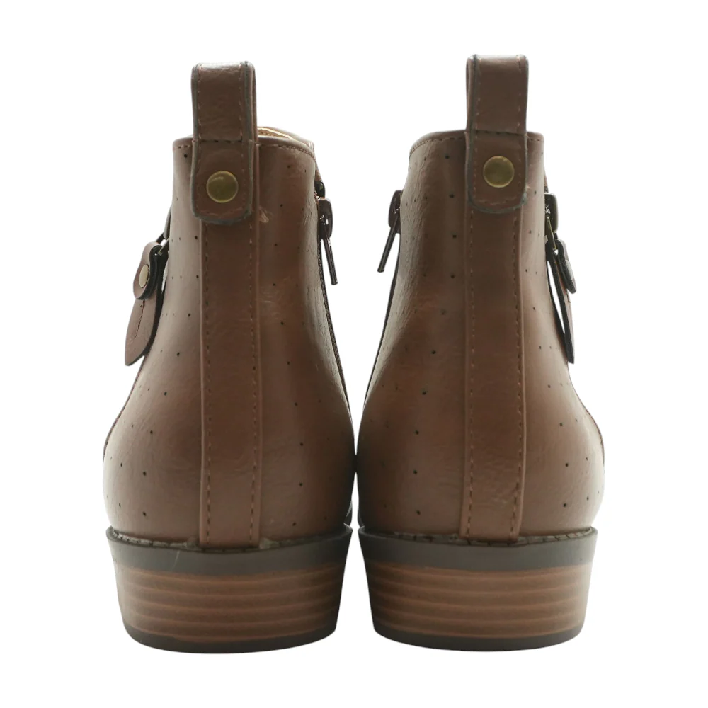 Brown Ankle Boots - Image 2