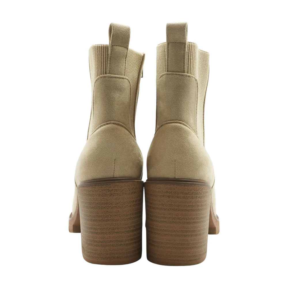 Beige Ankle Boots - Image 2