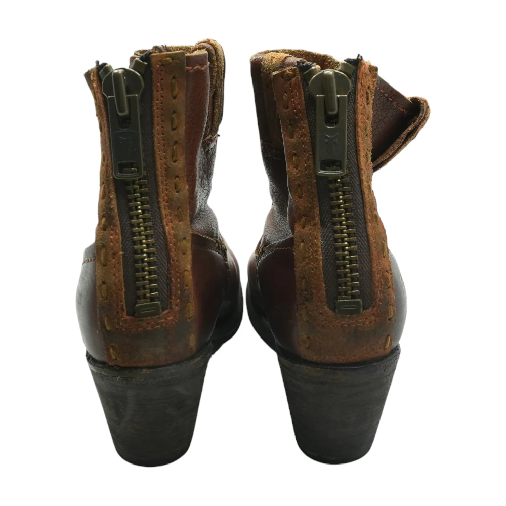 Brown Ankle Boots - Image 2
