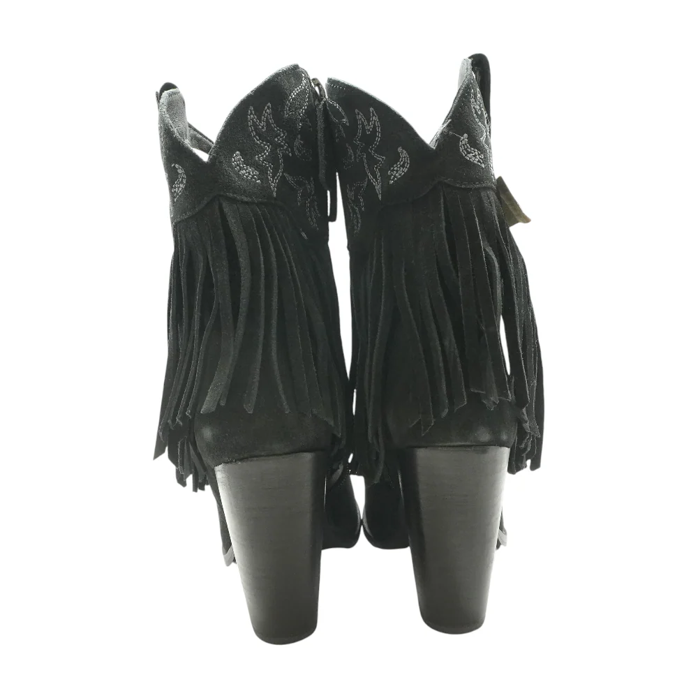 Black Ankle Boots - Image 2