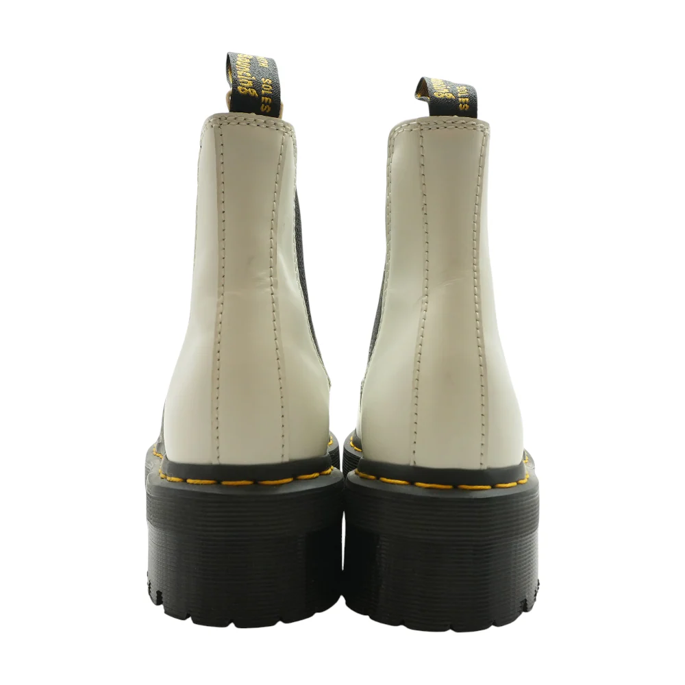 White Ankle Boots - Image 2