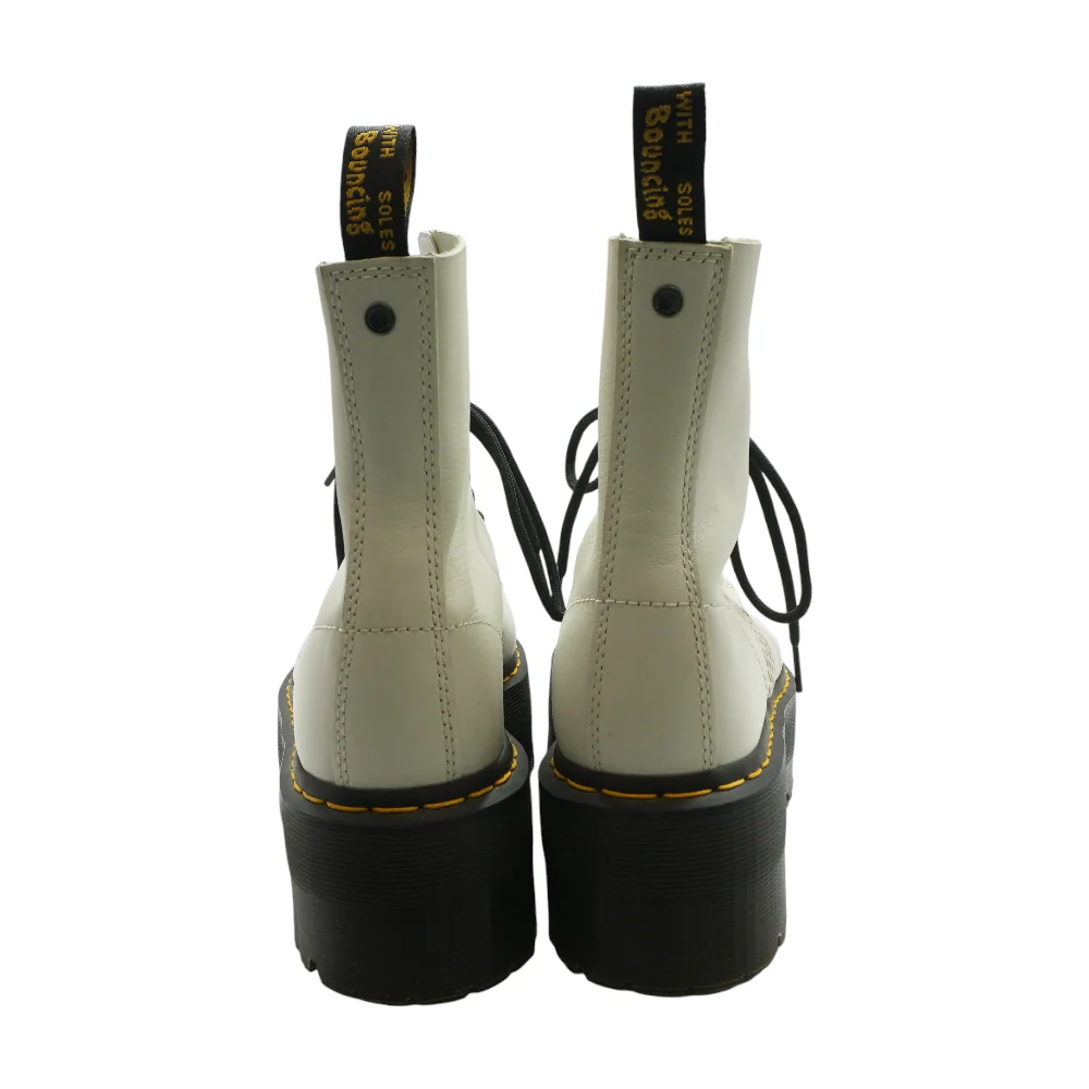 White Ankle Boots - Image 2