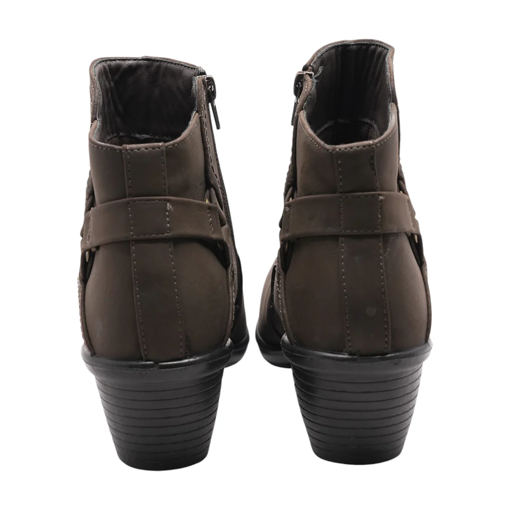 Gray Ankle Boots - Image 2