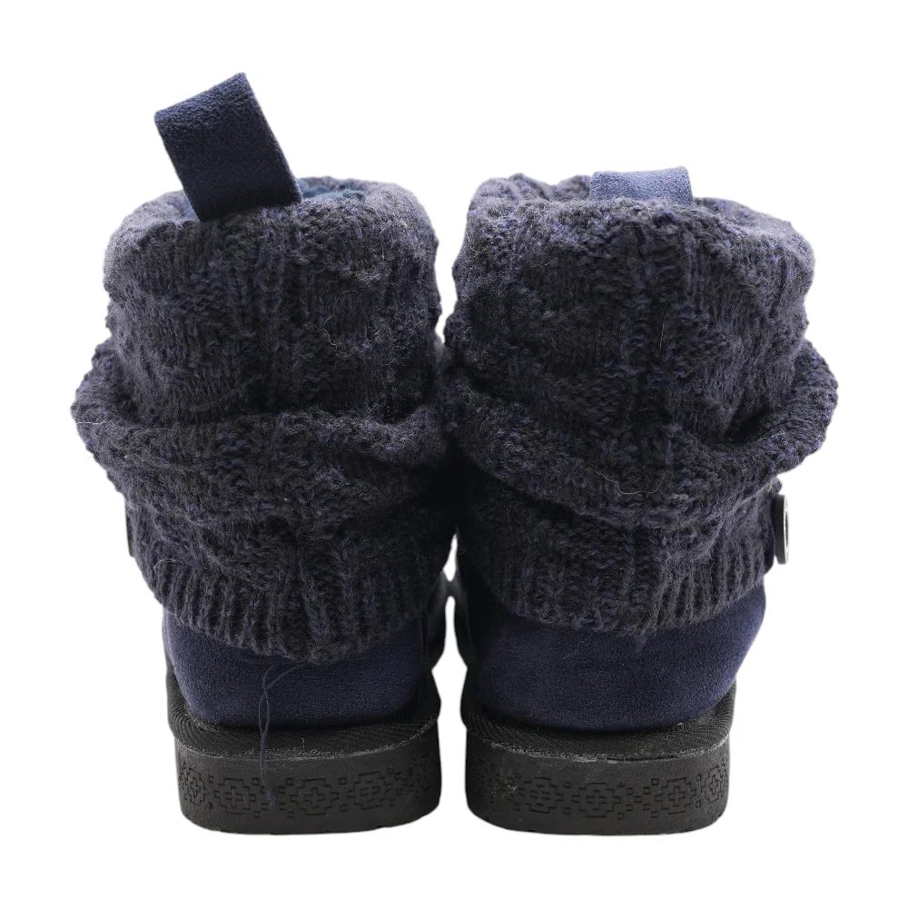 Navy Ankle Boots - Image 2