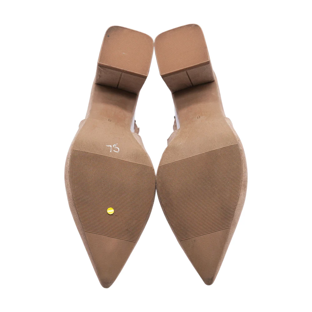 Tan Block Boots - Image 3