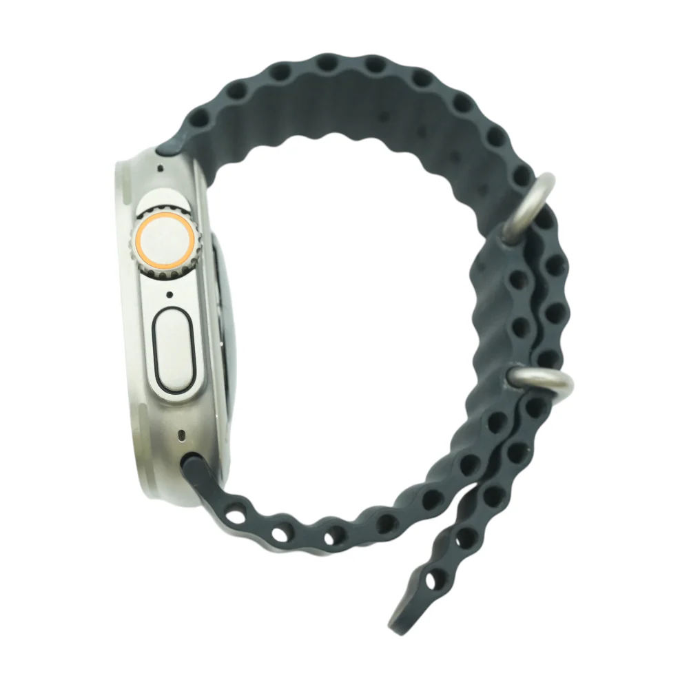 49mm Ultra 2 Natural Smartwatch Black Band S/M - Image 3