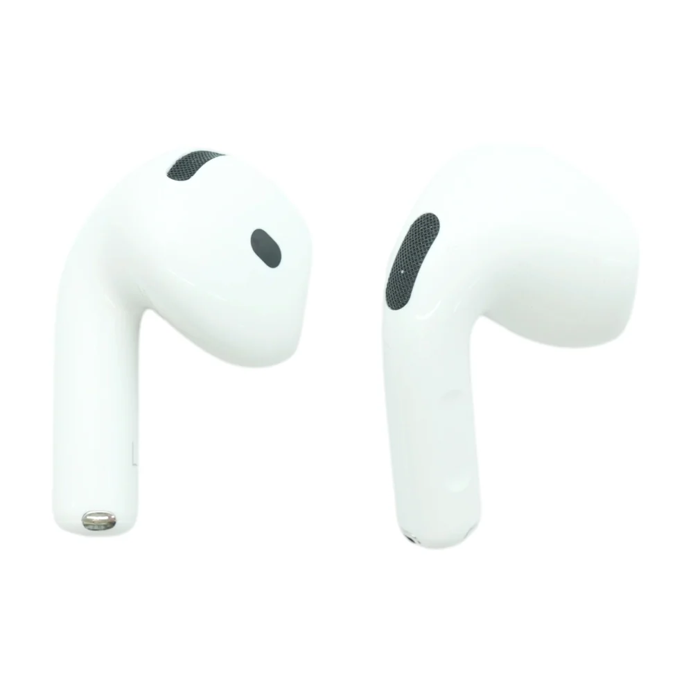 White AirPods 4 with Active Noise Cancellation Wireless Earbuds - Image 2