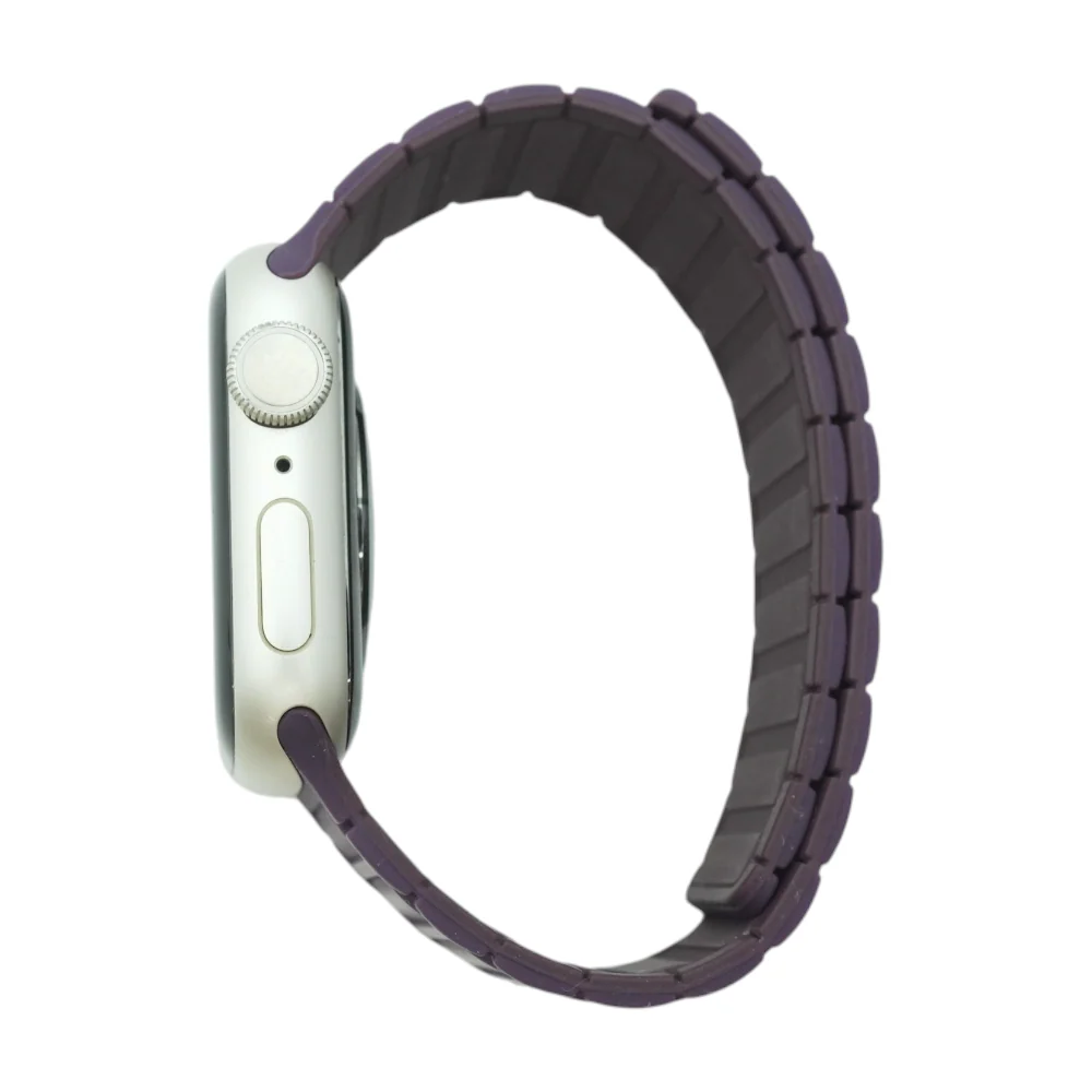 41mm Series 8 Starlight Smartwatch Purple Band M/L - Image 3