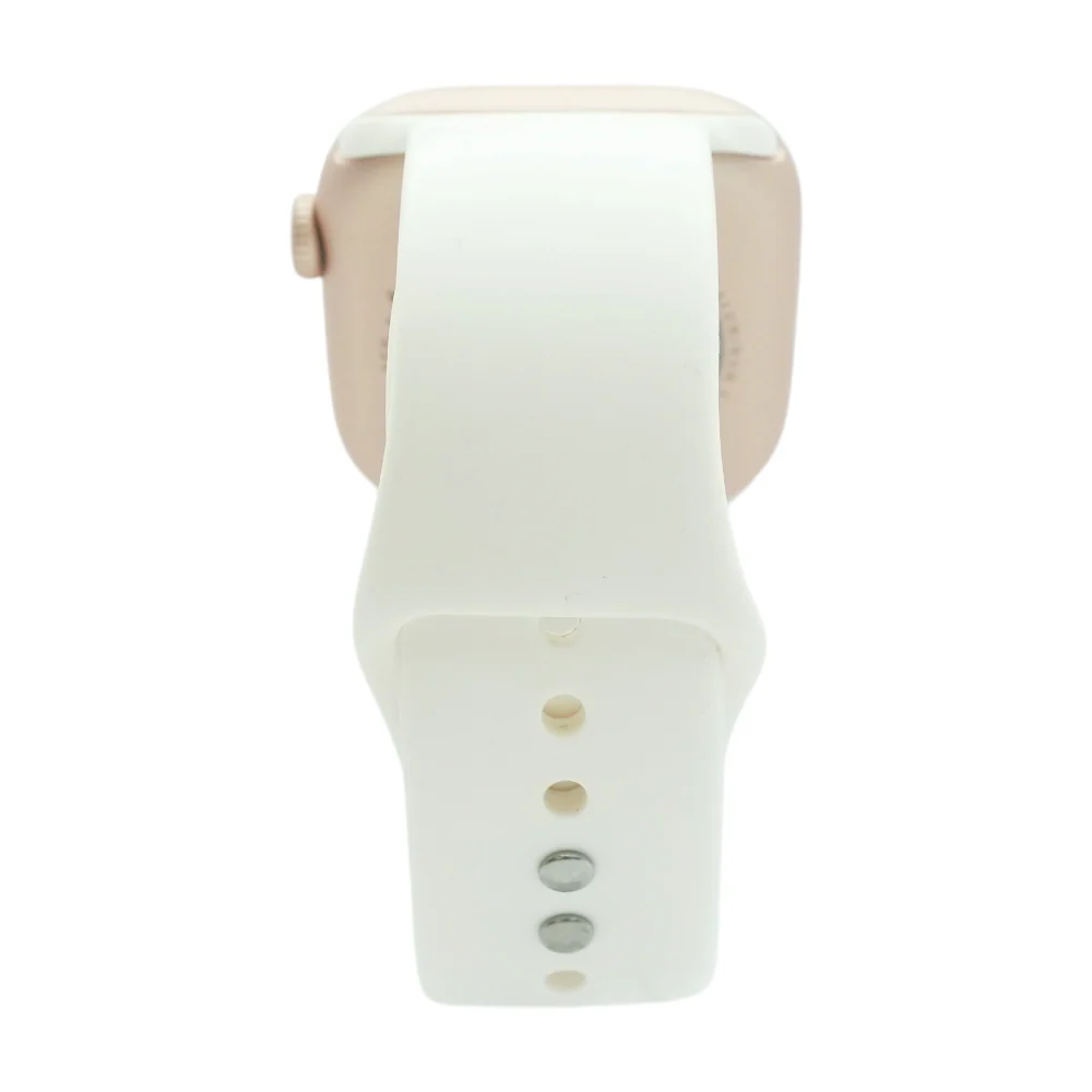 46mm Series 11 Rose Gold Smartwatch White Band M/L - Image 2