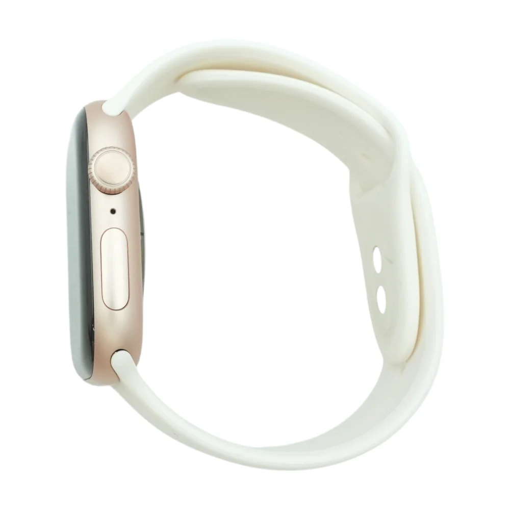 46mm Series 11 Rose Gold Smartwatch White Band M/L - Image 3