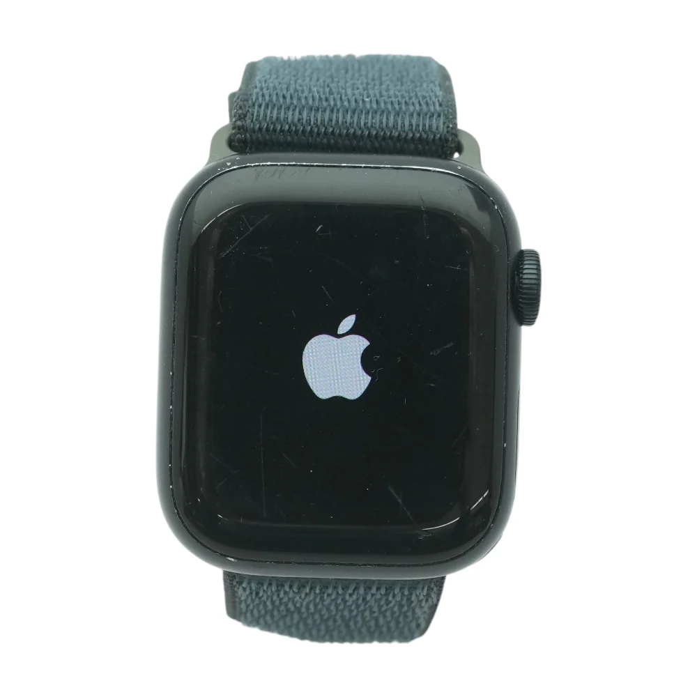 41mm Series 9 Midnight Smartwatch Blue Band One Size