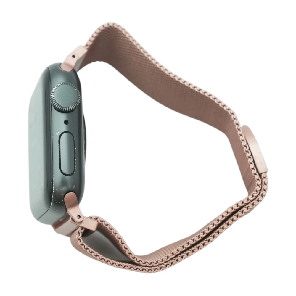 40mm Series SE Space Gray Smartwatch Pink Band Small - Image 3