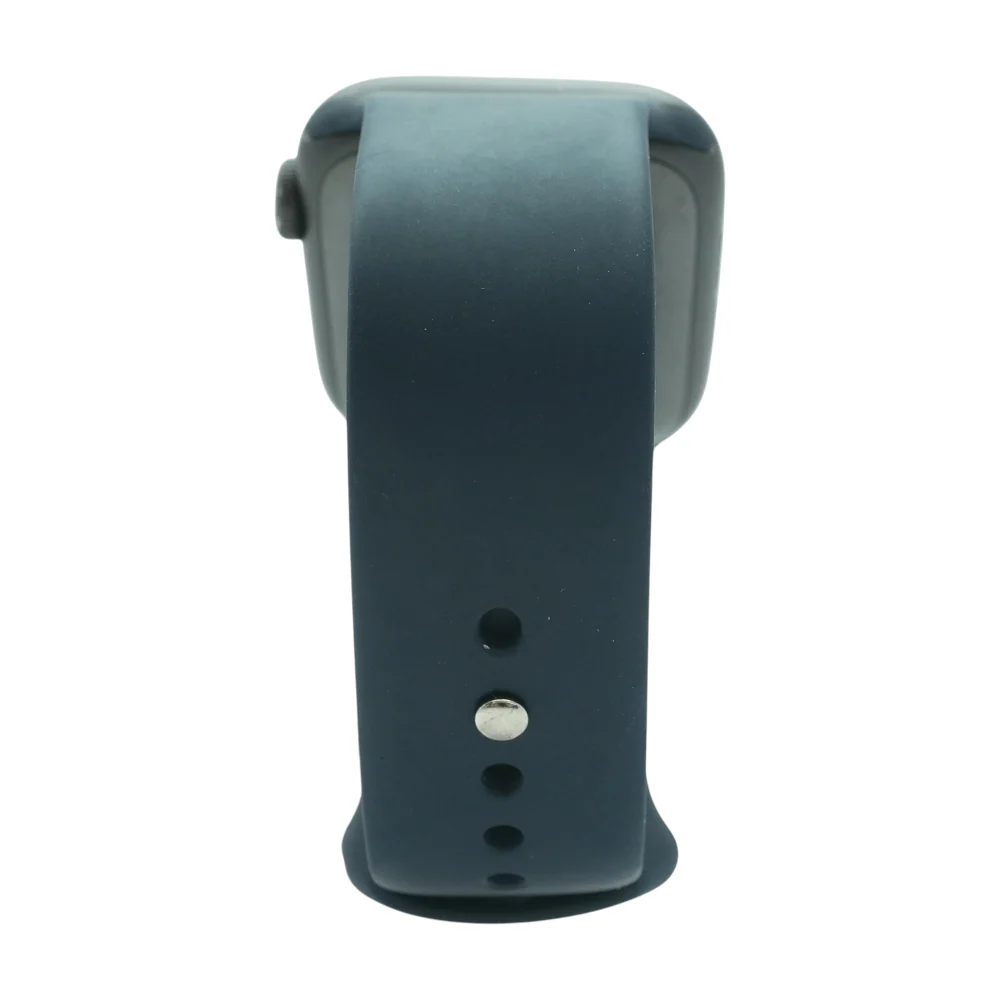 44mm Series SE Space Gray Smartwatch Blue Band M/L - Image 2
