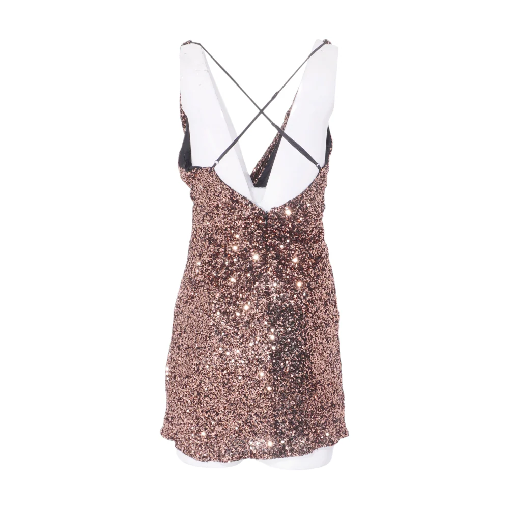 Bronze Mini Dress - Image 2