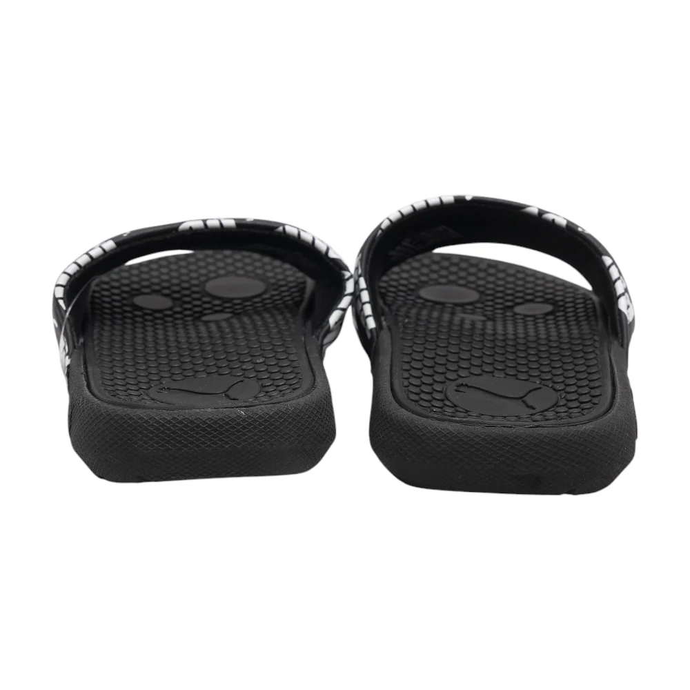 Black Athletic Slides Shoes - Image 2