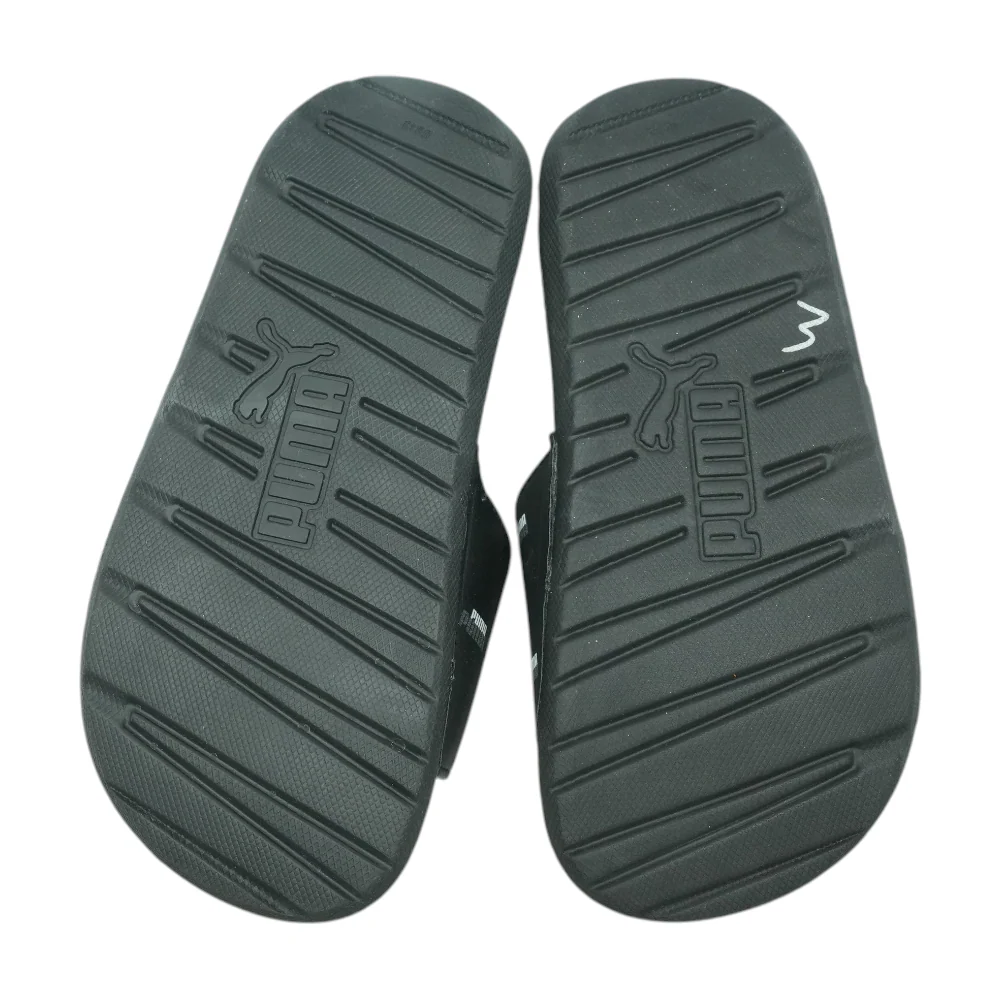 Black Athletic Slides Shoes - Image 3