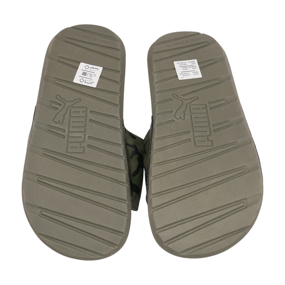 Green Athletic Slides Shoes - Image 3