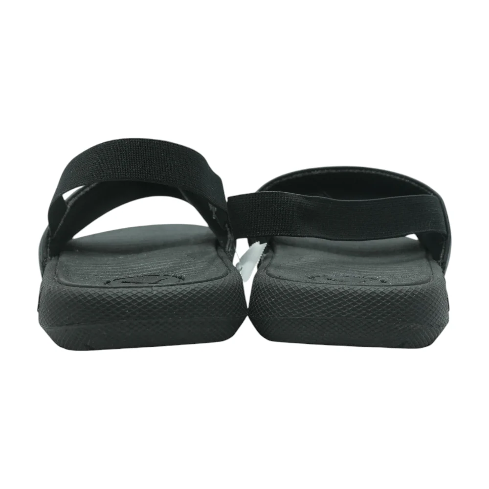 Black Athletic Slides Shoes - Image 2