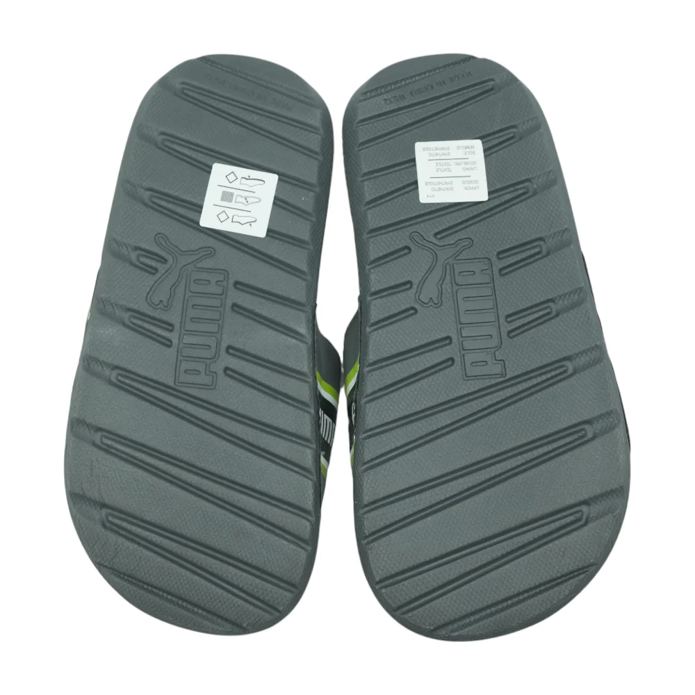 Gray Athletic Slides Shoes - Image 3