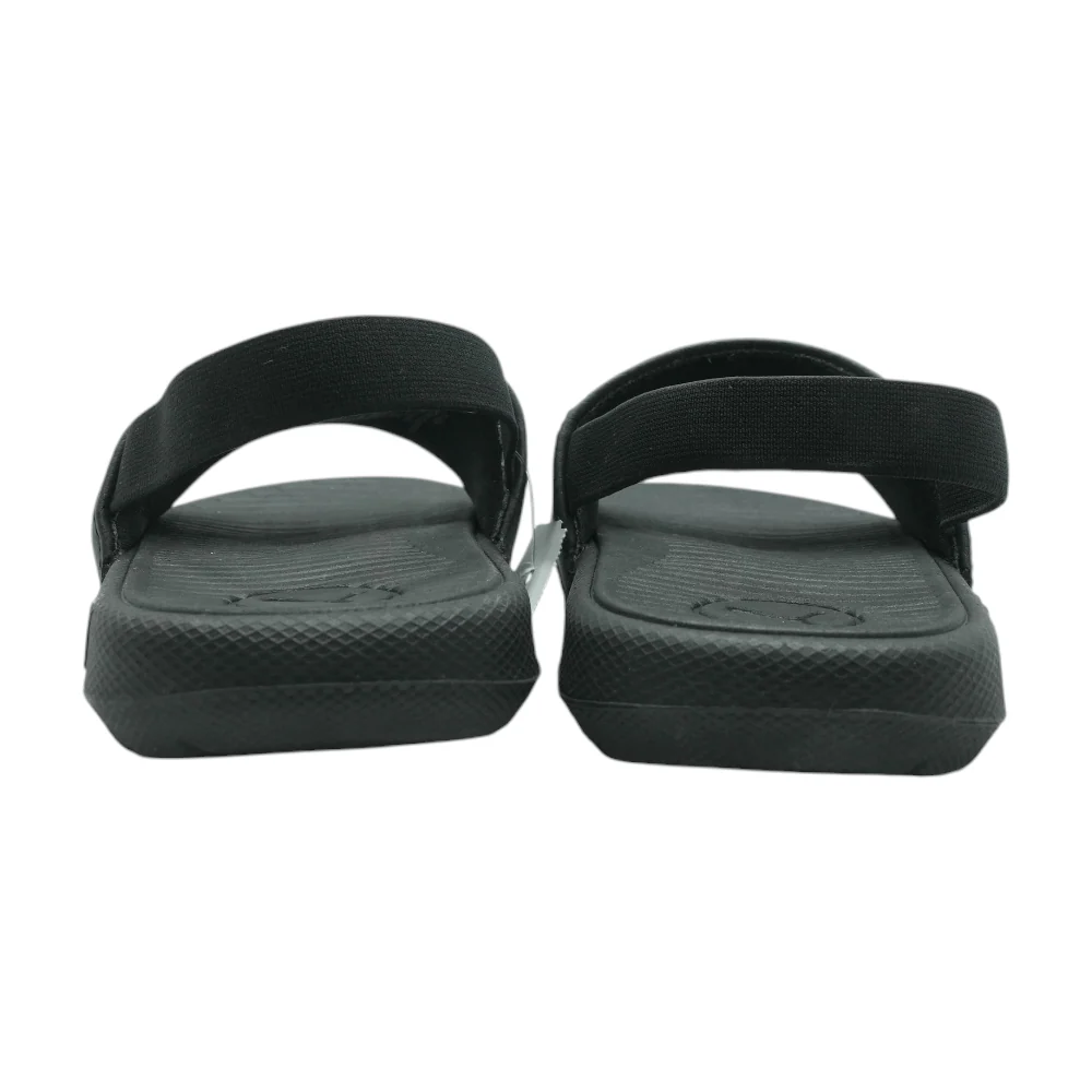 Black Athletic Slides Shoes - Image 2