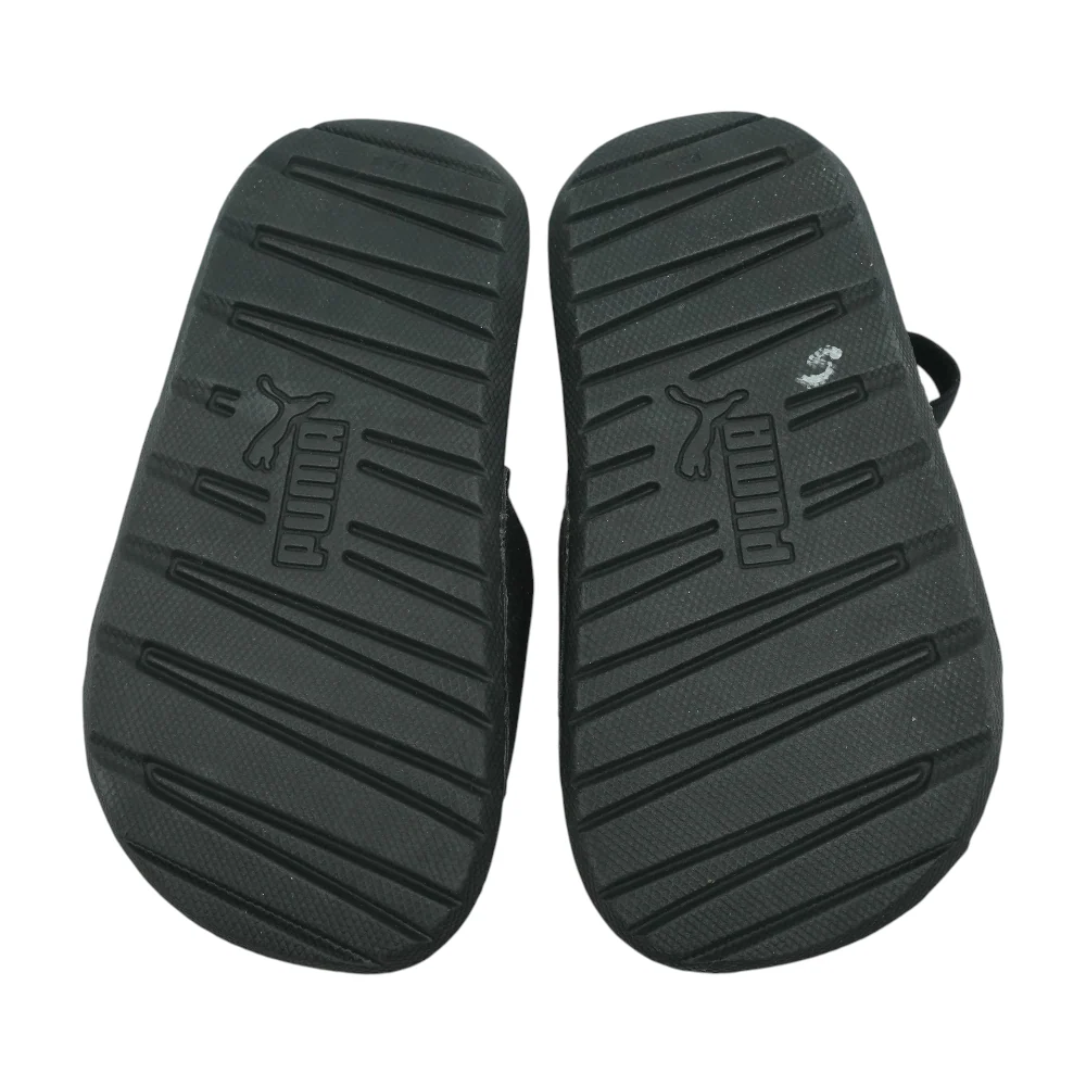 Black Athletic Slides Shoes - Image 3