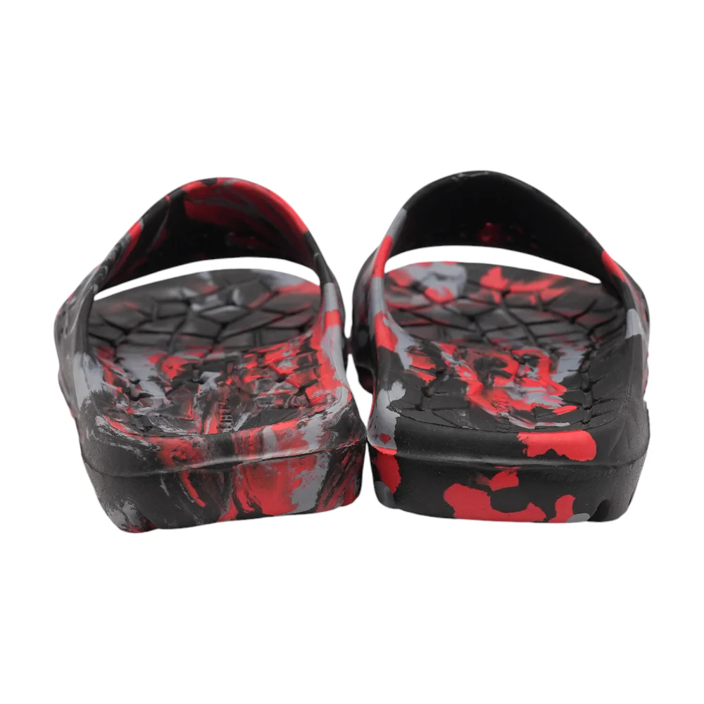 Red Athletic Slides Shoes - Image 2
