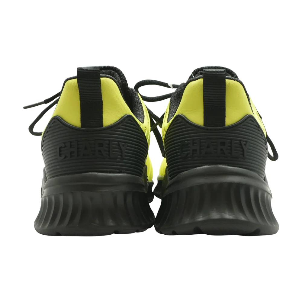 Neon Yellow Athletics Shoes - Image 2