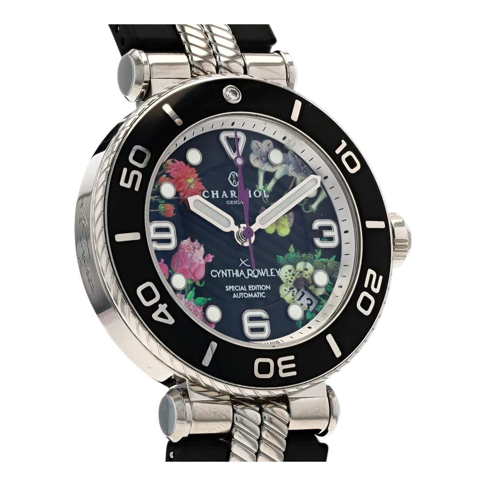 X Cynthia Rowley Collection Navigator Surf Stainless Steel Watch - Image 3