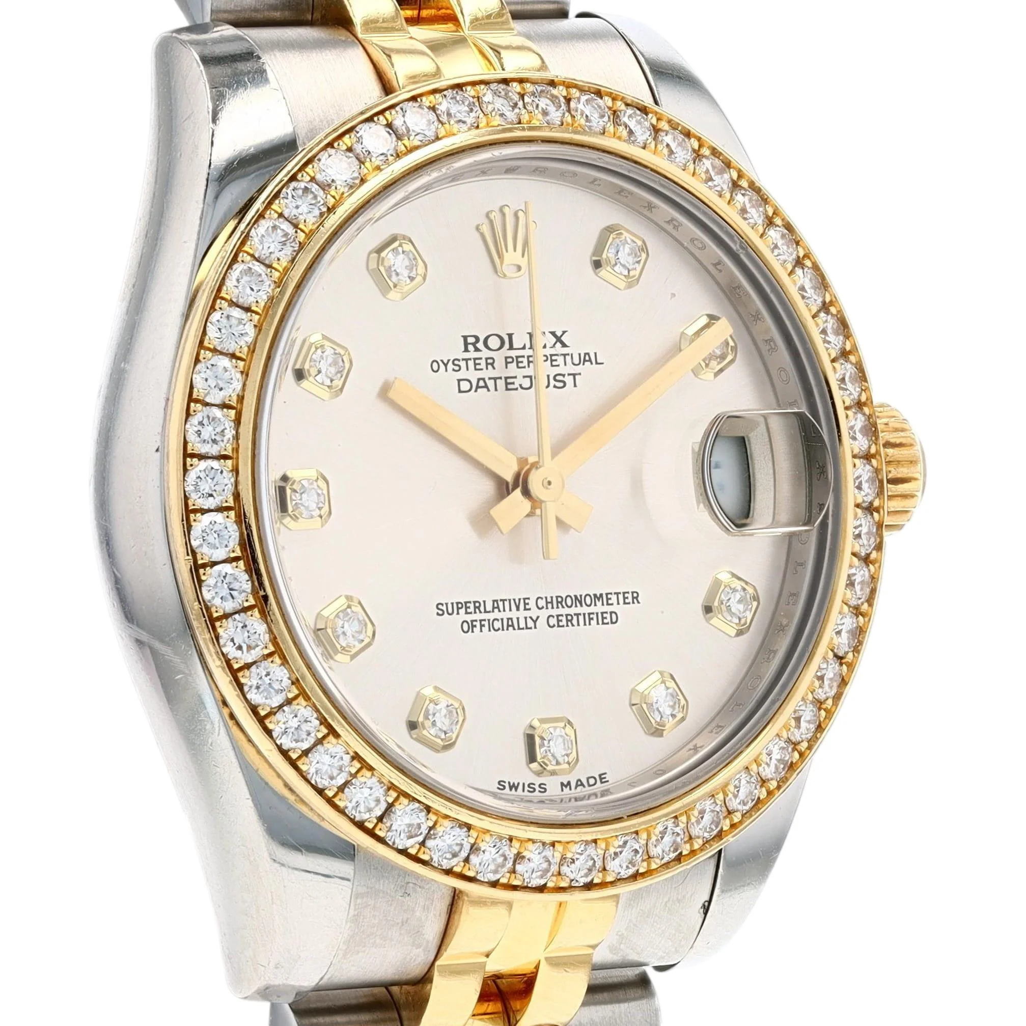 Oyster Perpetual DateJust Stainless Steel Watch - Image 3