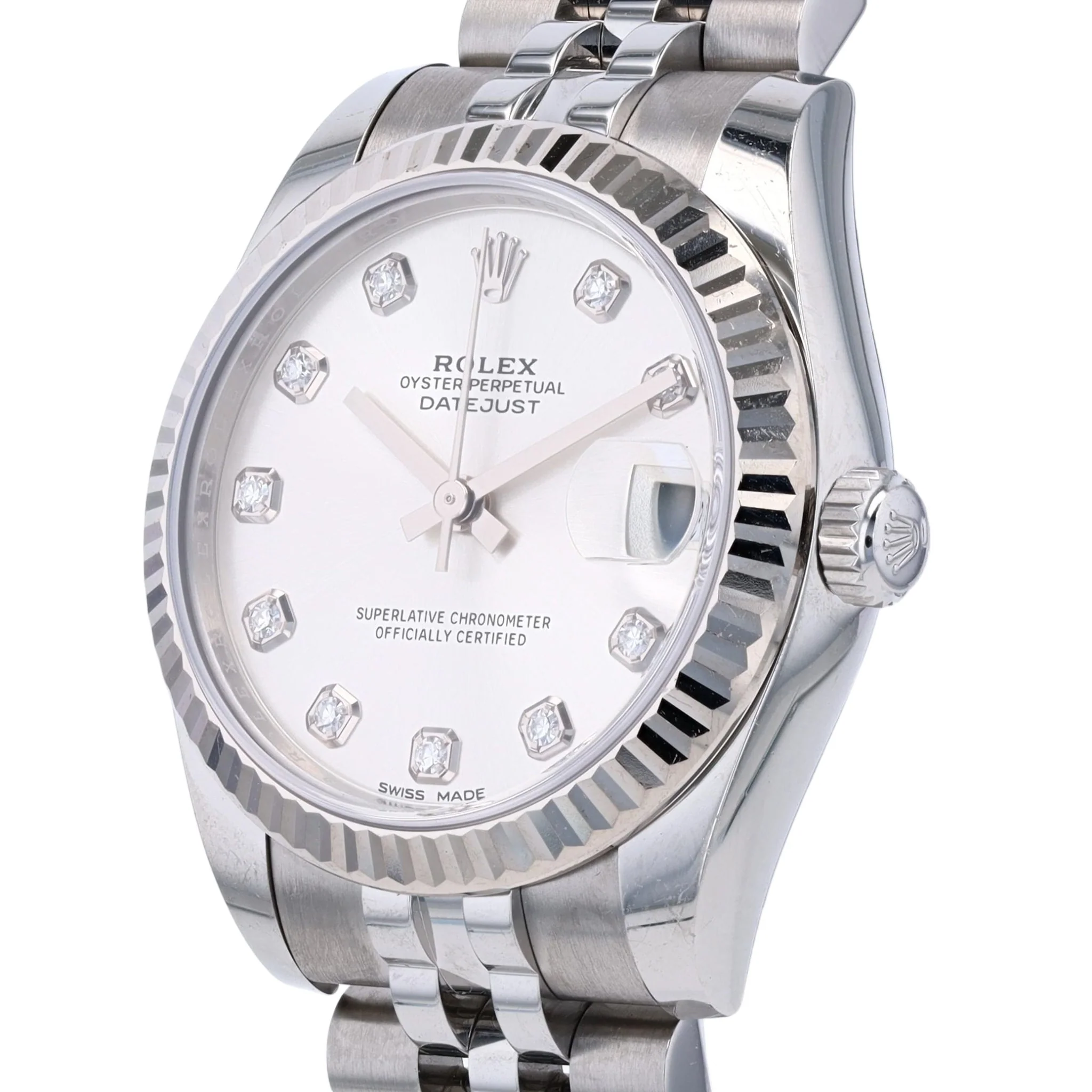 Oyster Perpetual Datejust Stainless Steel Watch - Image 2