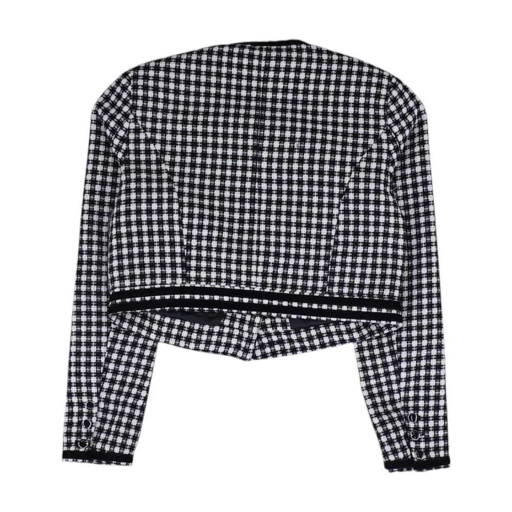 Black Check Blazer - Image 2