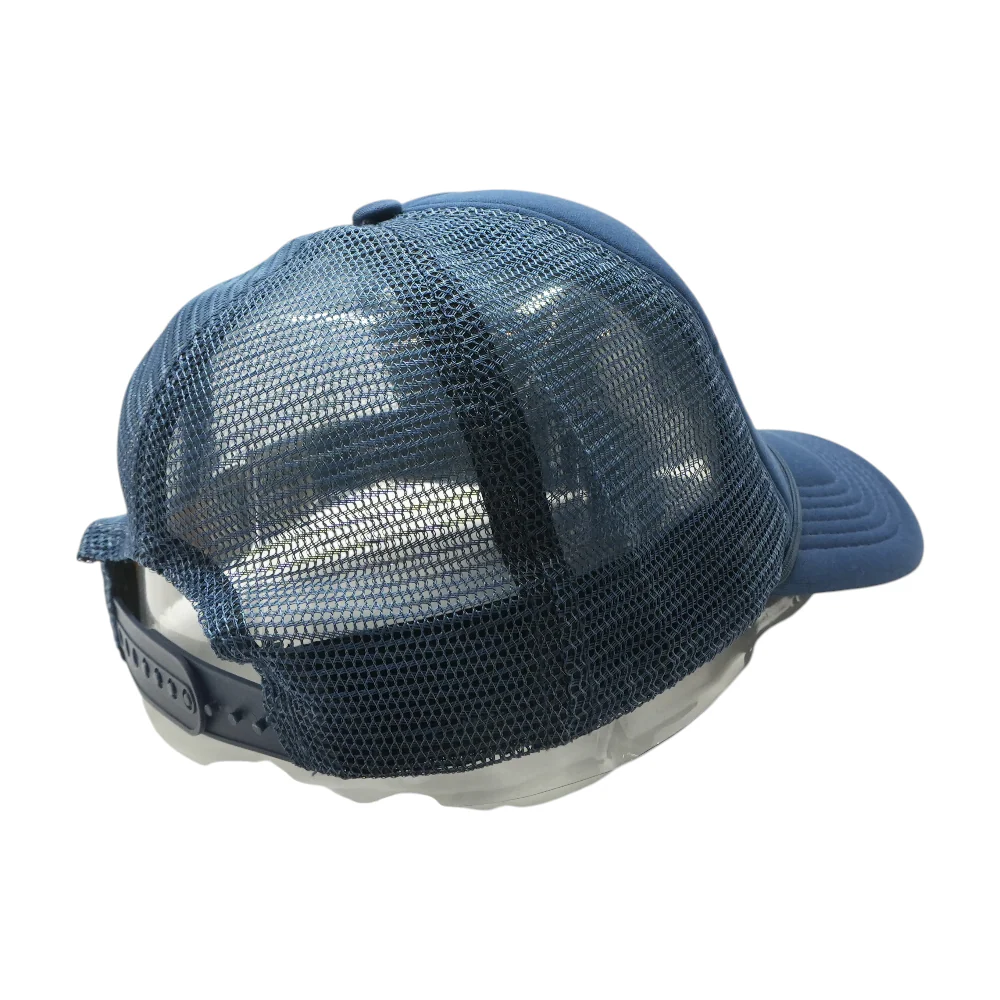 Navy French Logo Trucker Hat - Image 2