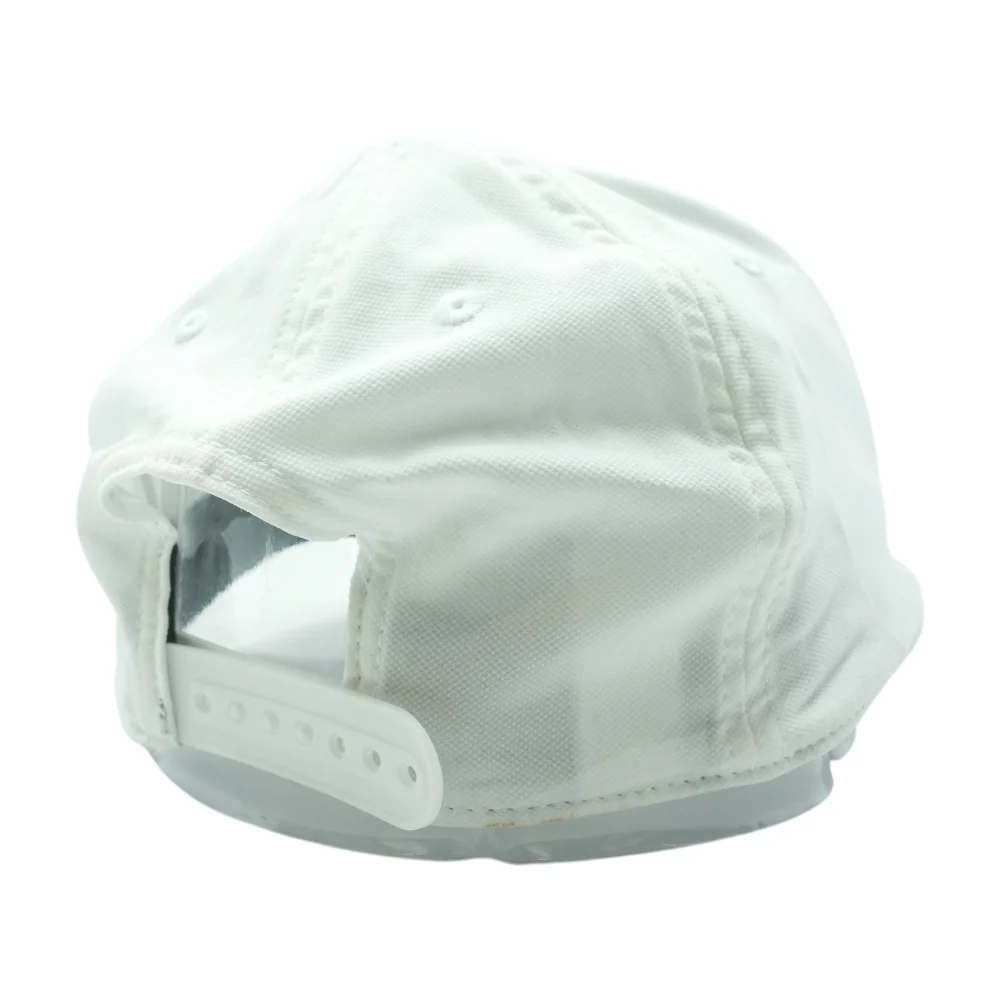 White Ballcap Hat - Image 2