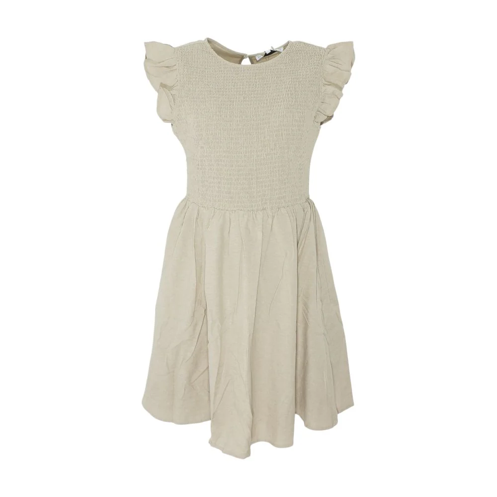 Beige Active Mini Dress