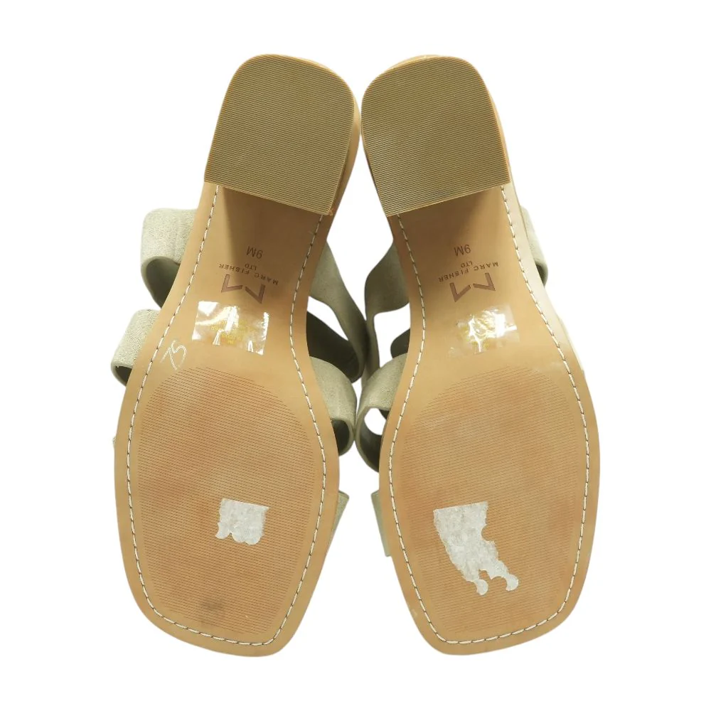 Beige Block Heels - Image 3