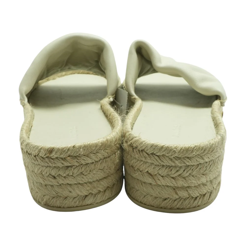 Beige Espadrille Flats - Image 2