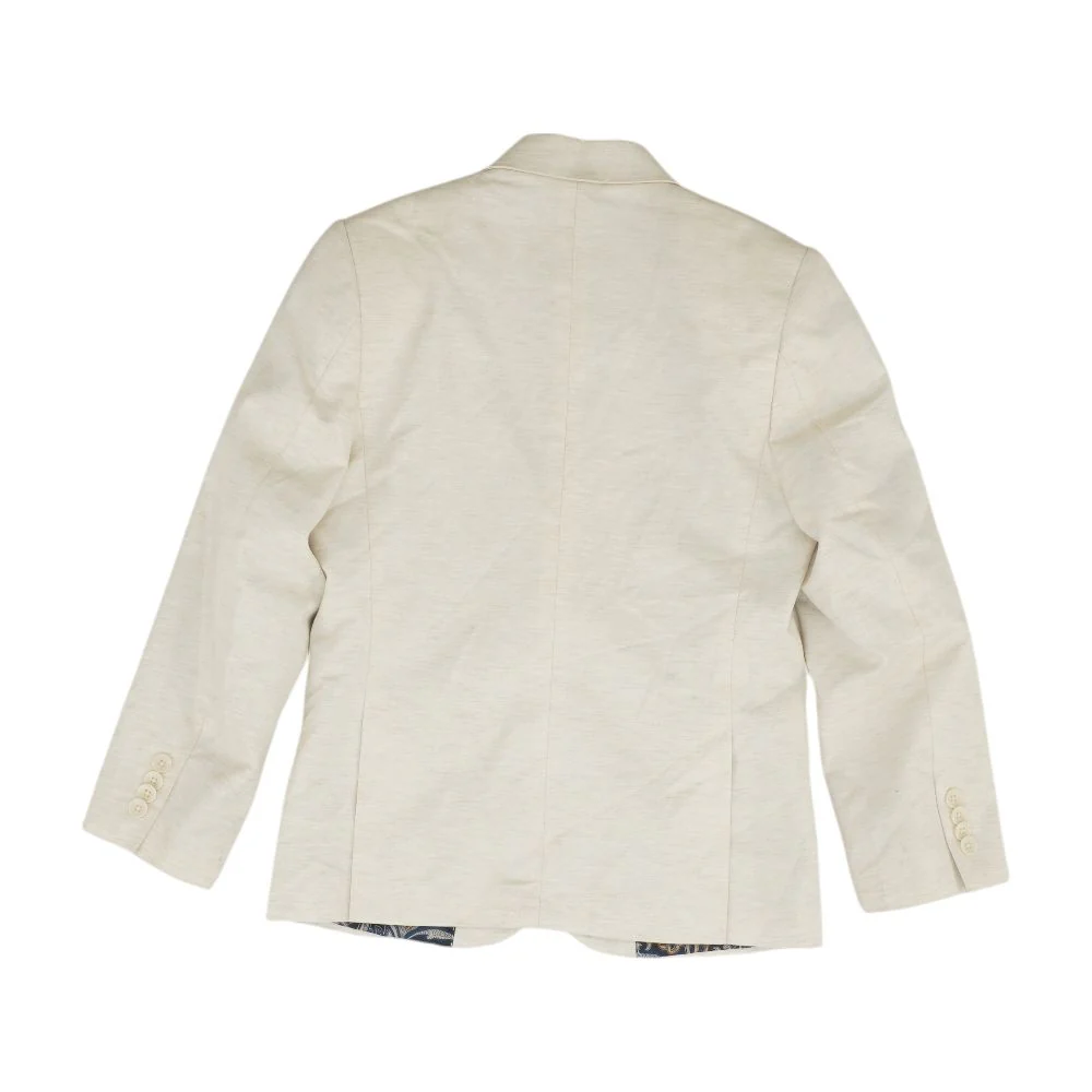 Beige Herringbone Sport Coat - Image 2