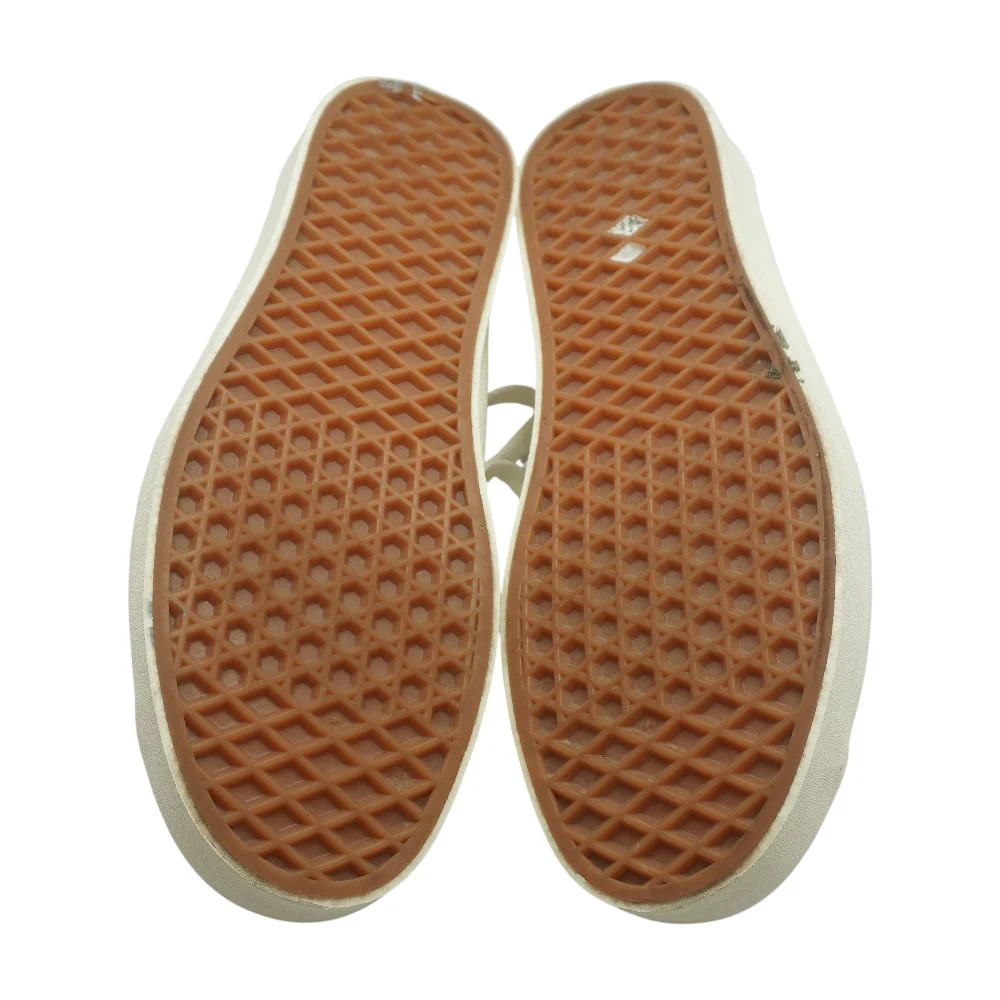 Beige Low Top Athletic Shoes - Image 3