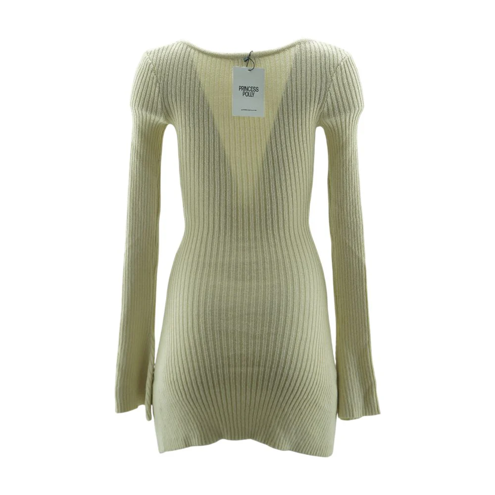 Beige Mini Dress - Image 2