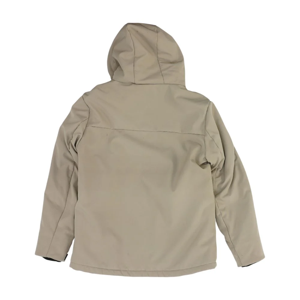 Beige Puffer Coat - Image 2