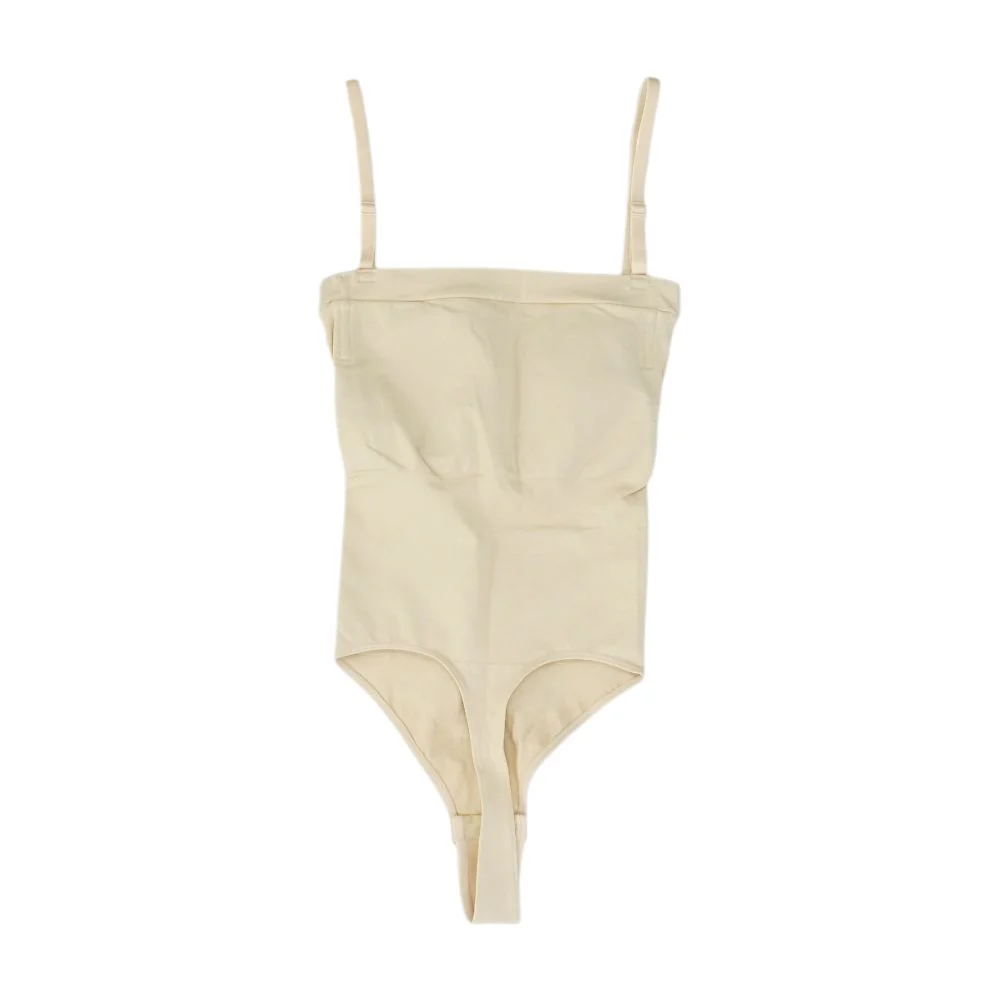 Beige Solid Shapewear - Image 2
