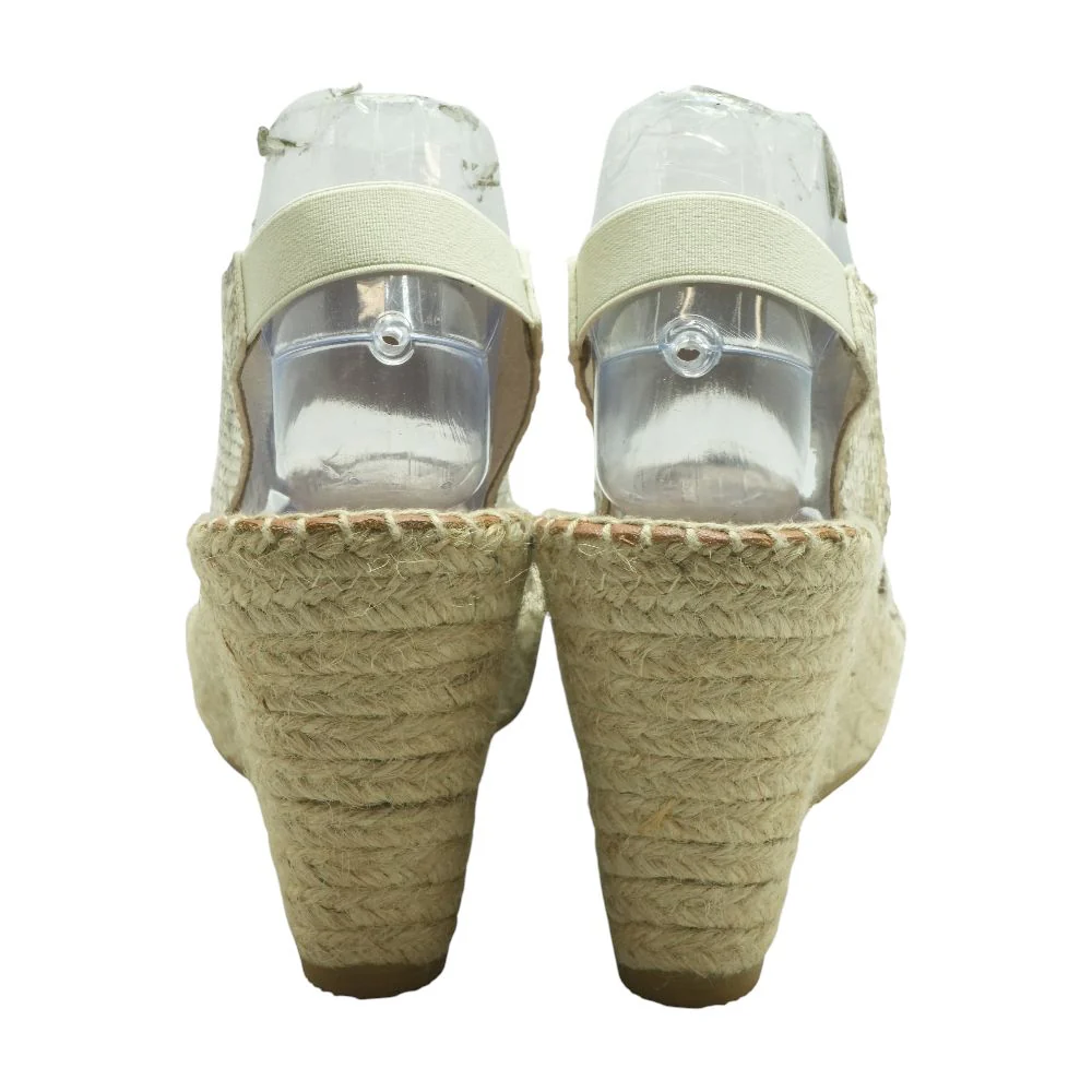 Beige Wedge Heels - Image 2