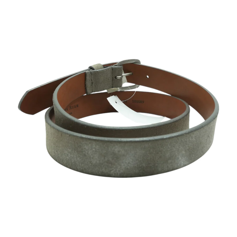 Gray Leather Belt - Image 2