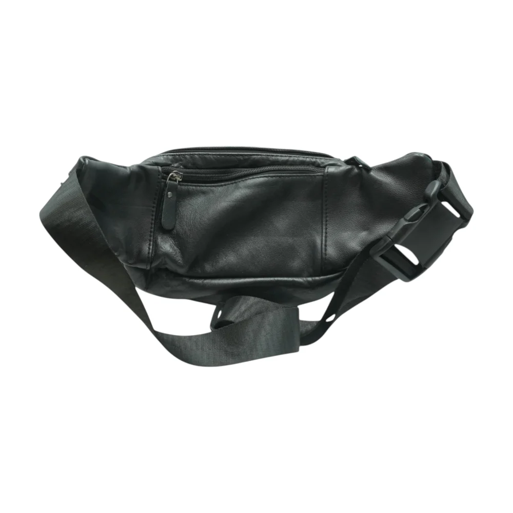 Black Belt Bag Wallet - Image 2