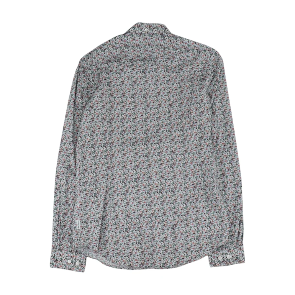 White Floral Long Sleeve Button Down - Image 2